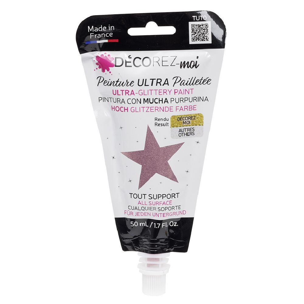 BOJË GLITTER ROZË 80ML | 606965