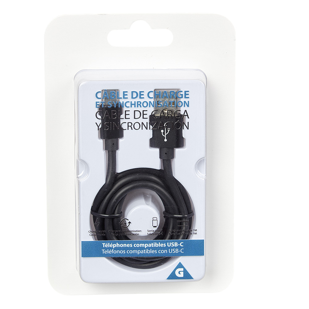 KABELL PER TELEFON USB-TO USB C 1M | 553340