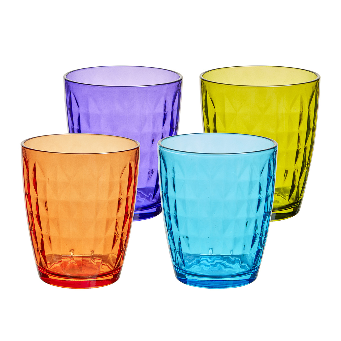 GOTE NGA QELQI ME NGJYRA X4 340ML D8.5H10CM