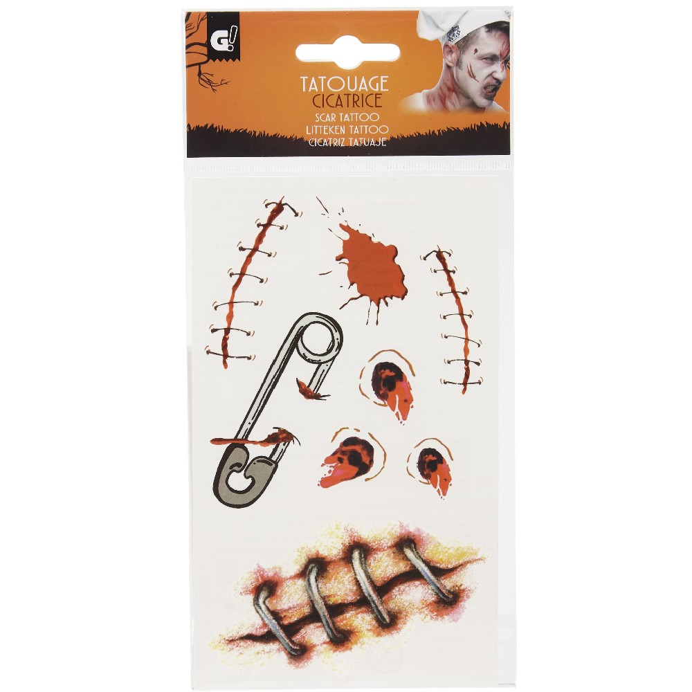 ARTIKUJ FESTIV TATUASH PLASTIKE 4 MODELE