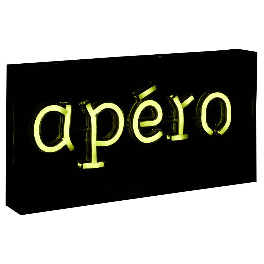 BOITE NEON LUMINEUSE APERO MUL
