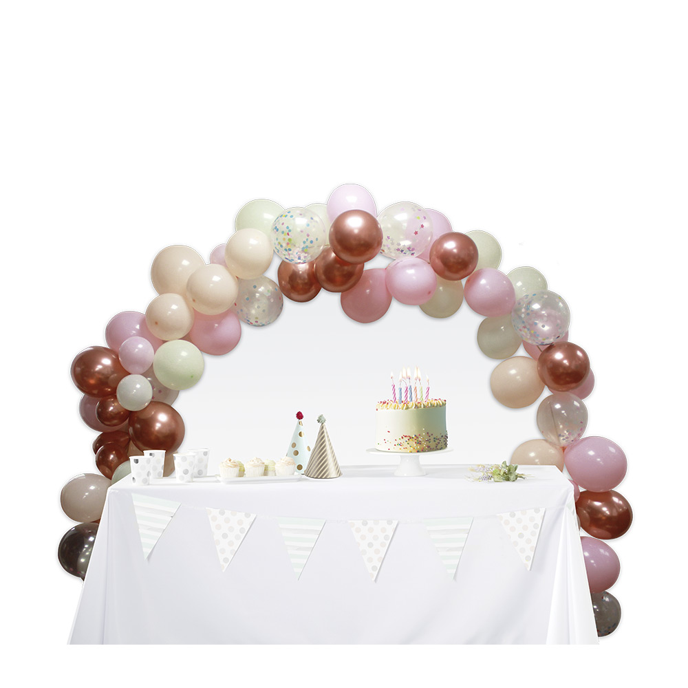 96-piece pastel balloon arch kit