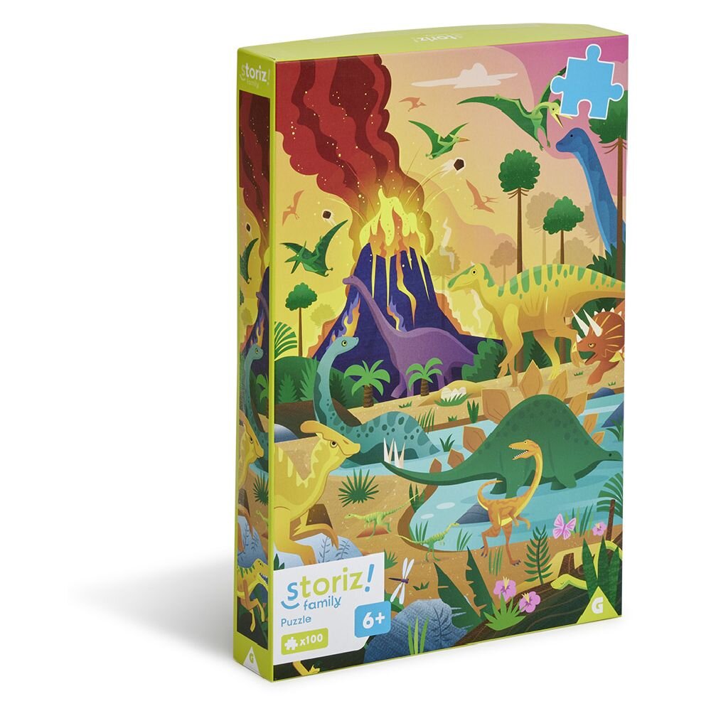 100-piece dinosaur children's puzzle