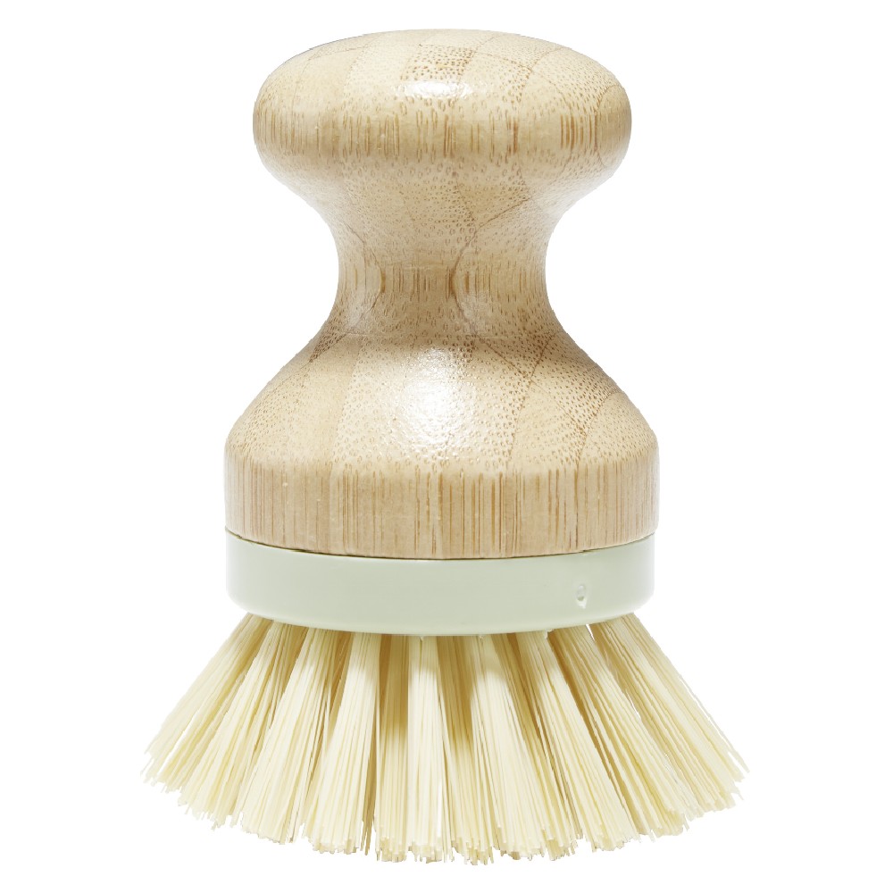 Bamboo hand dish brush