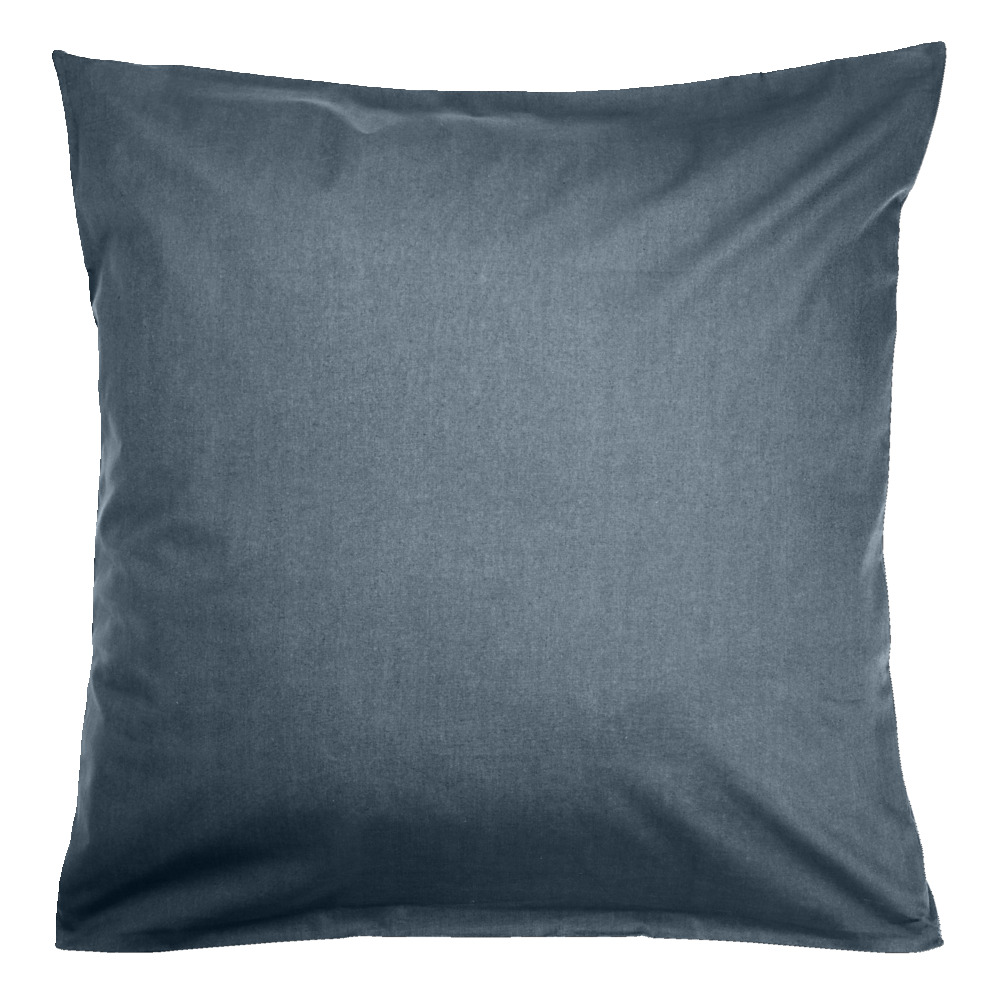 50x70cm 100% cotton pillowcase with straight finish, navy blue