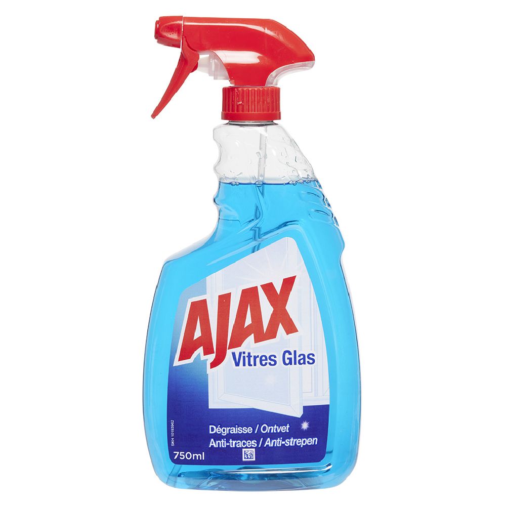 Ajax degreasing and anti-stain window spray 750 ml