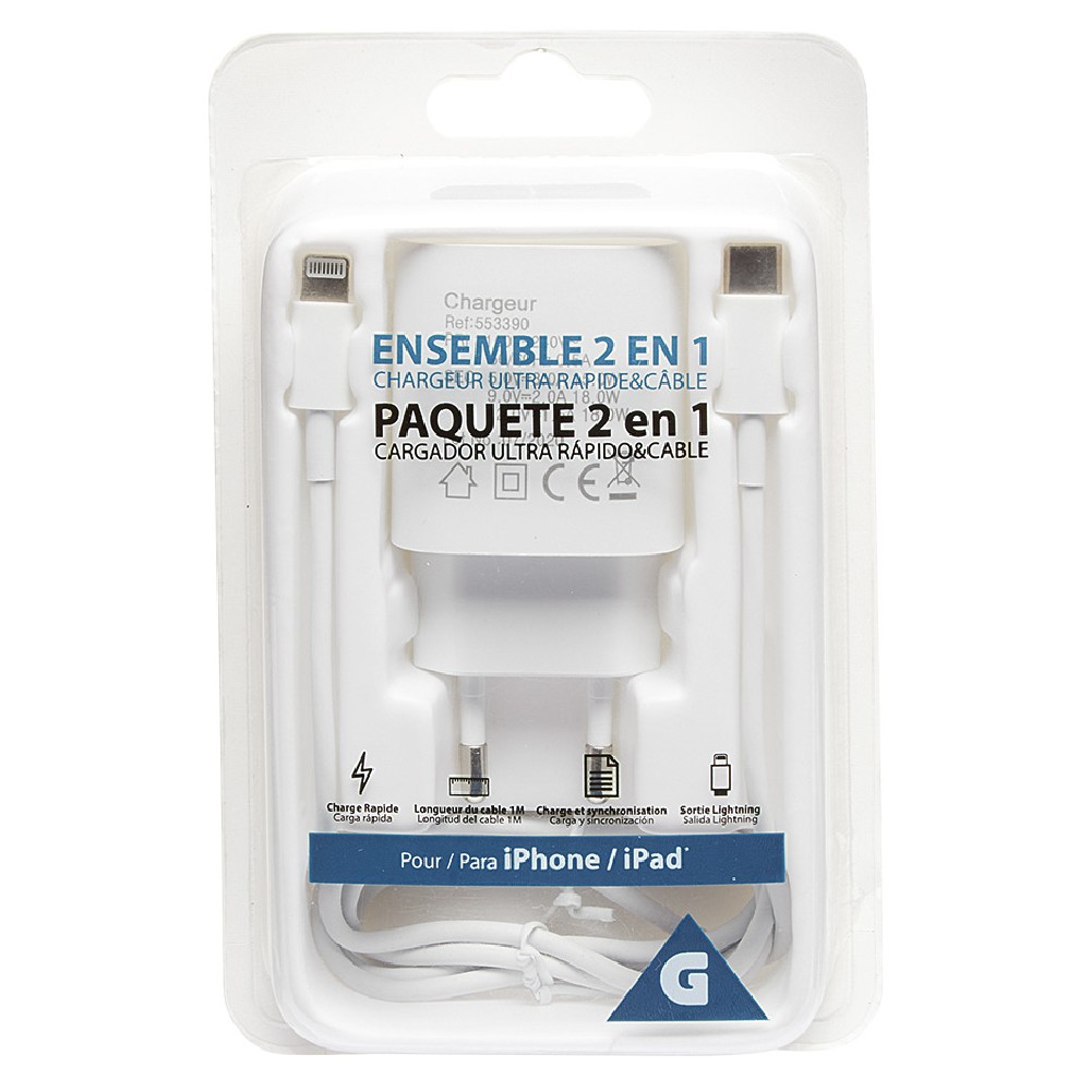 ADAPTER PER TELEFON KOKE + KABULL TYPEC-TO IPHONE | 553390