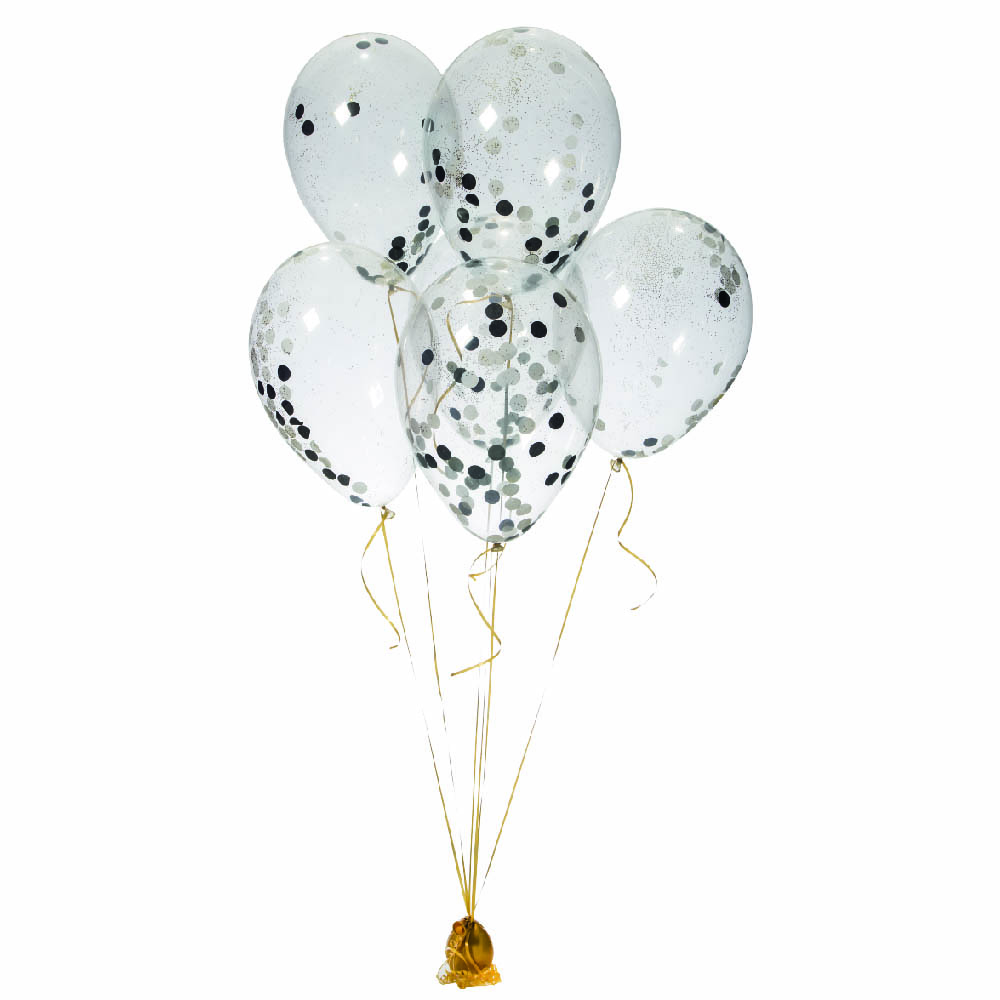 Balloon and its confetti x6