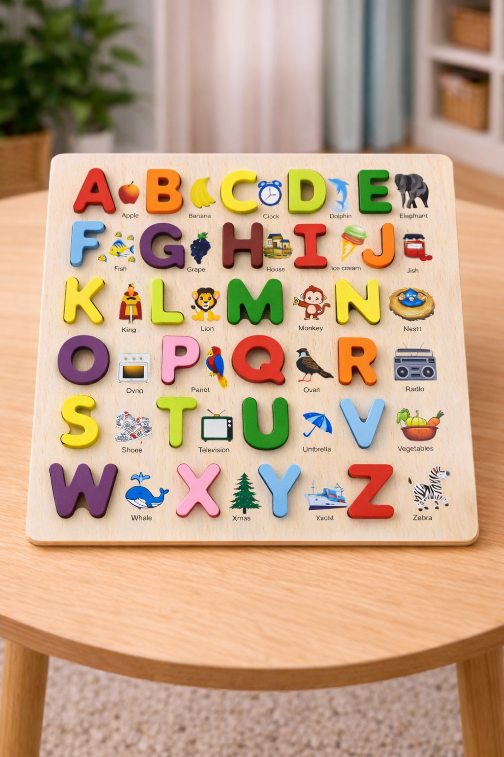 Lodër edukative nga druri