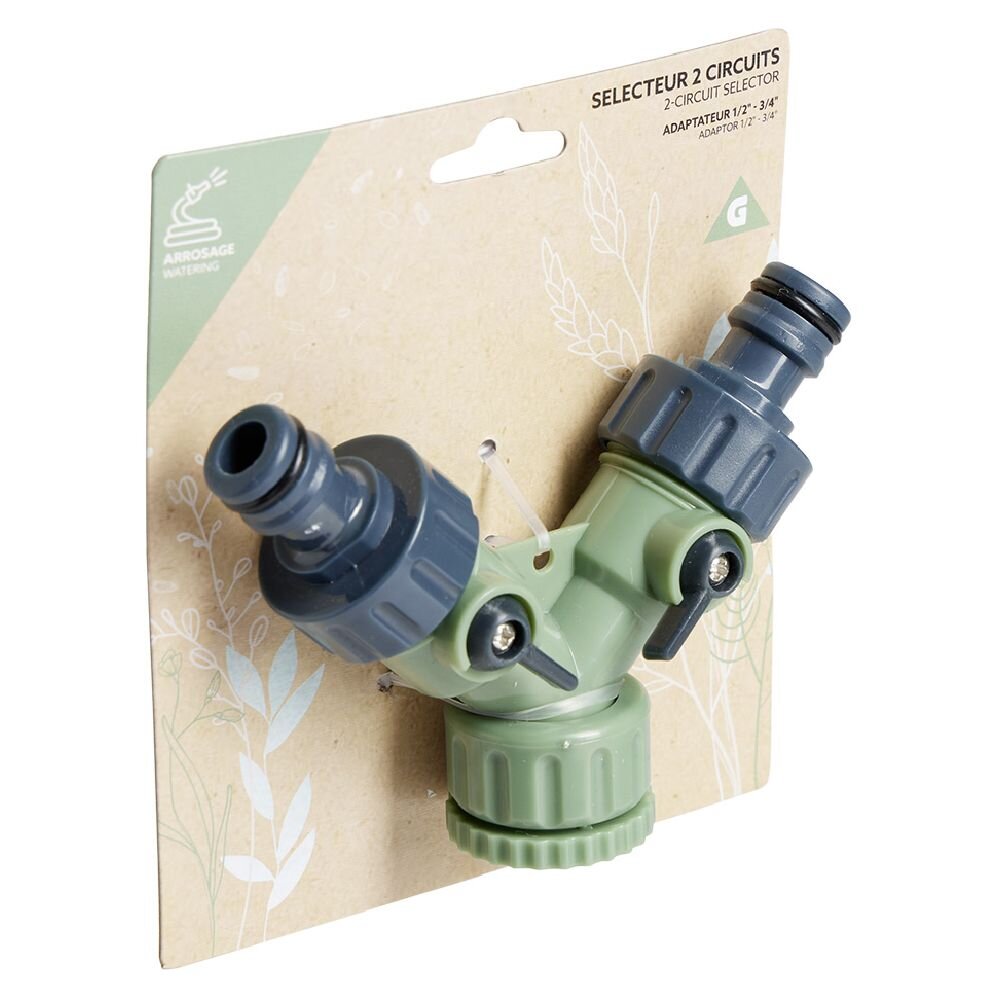 KONEKTOR ME 2 DALJE PER RUBINET 1/2 DHE 3/4