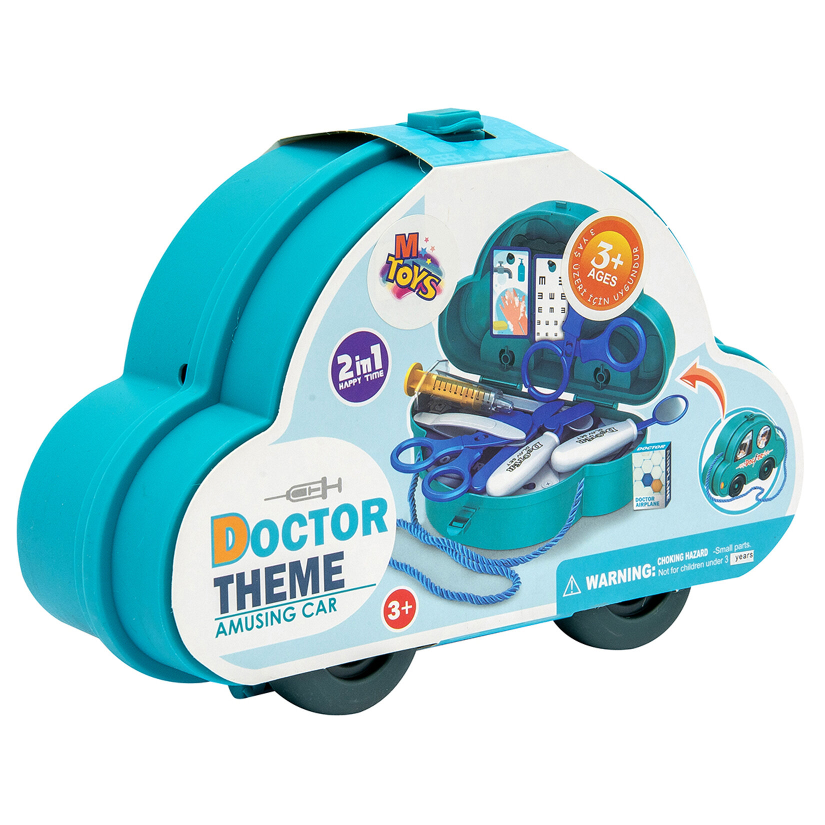 Lodër veturë me aksesorë medicine
