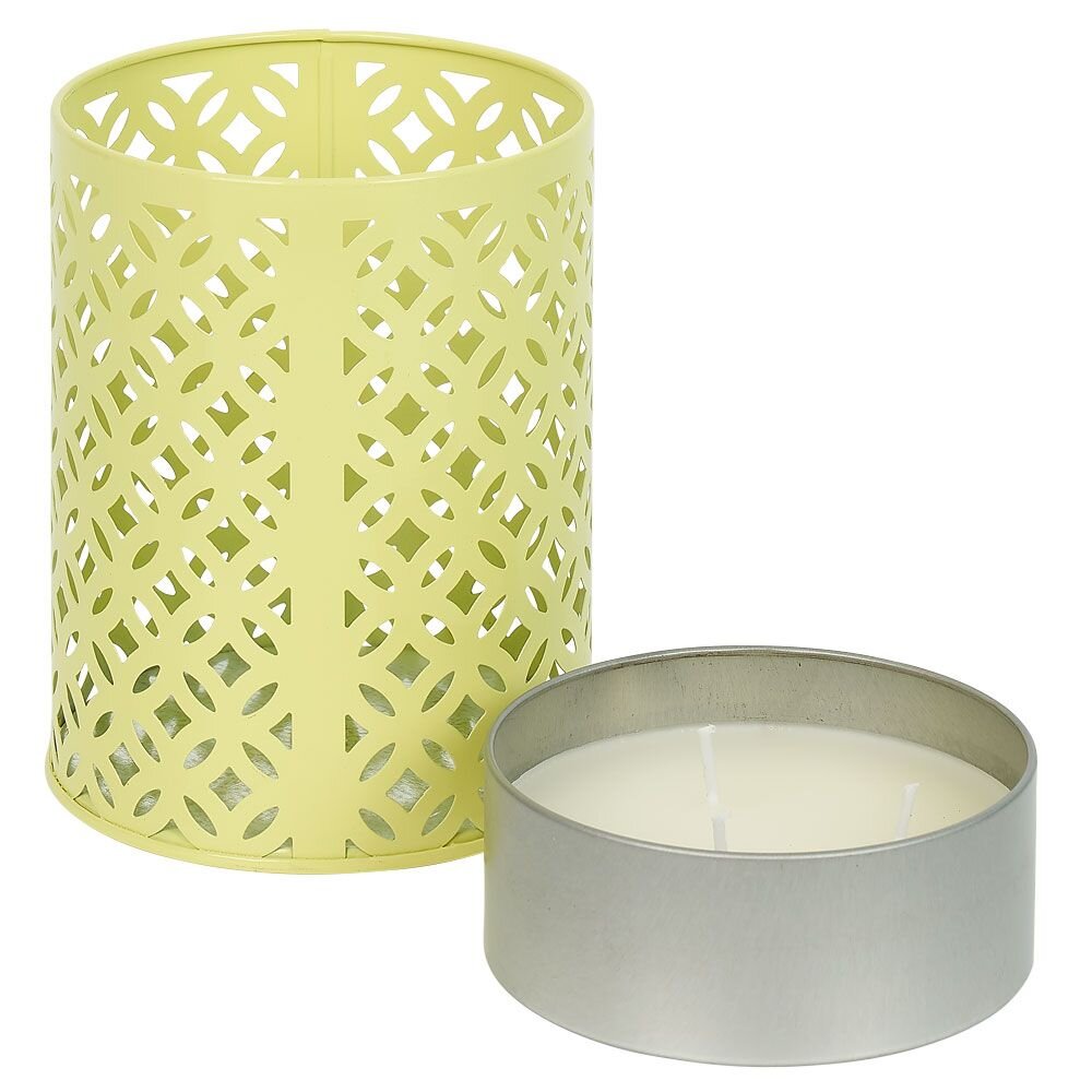 QIRI DEKORATIV AROMATIK X2 + MBAJTESE NGA METALI D10X9CM