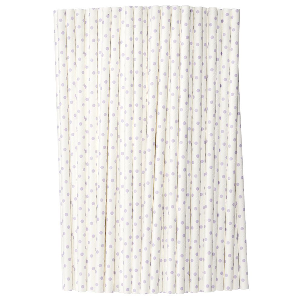 Printed cardboard straws x20