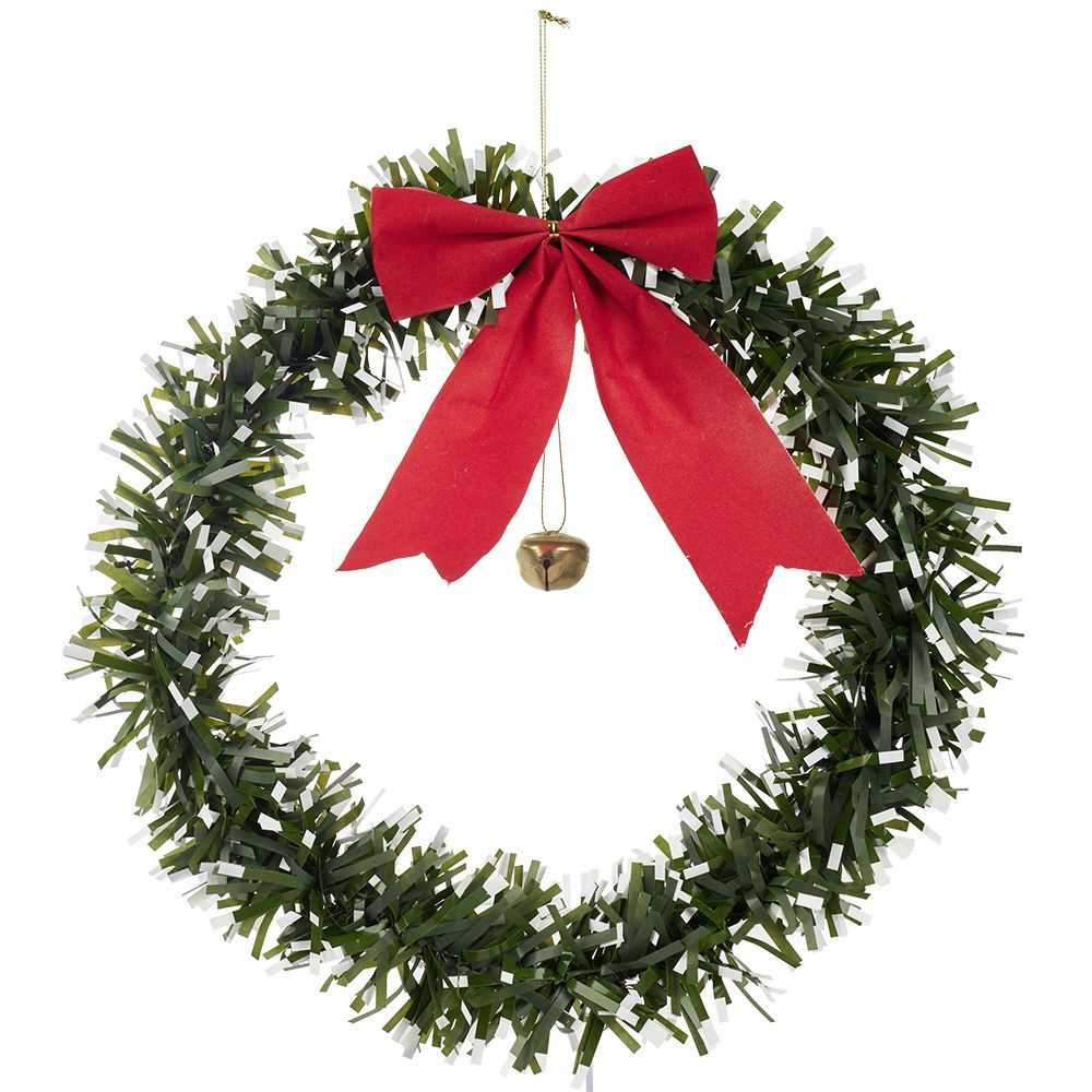 Hanging Christmas wreath