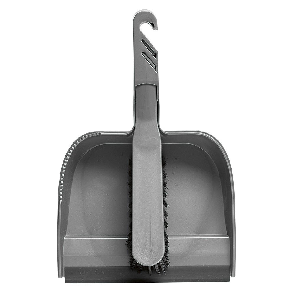 DUSTPAN+HND BRSH PLA L30X19.5X