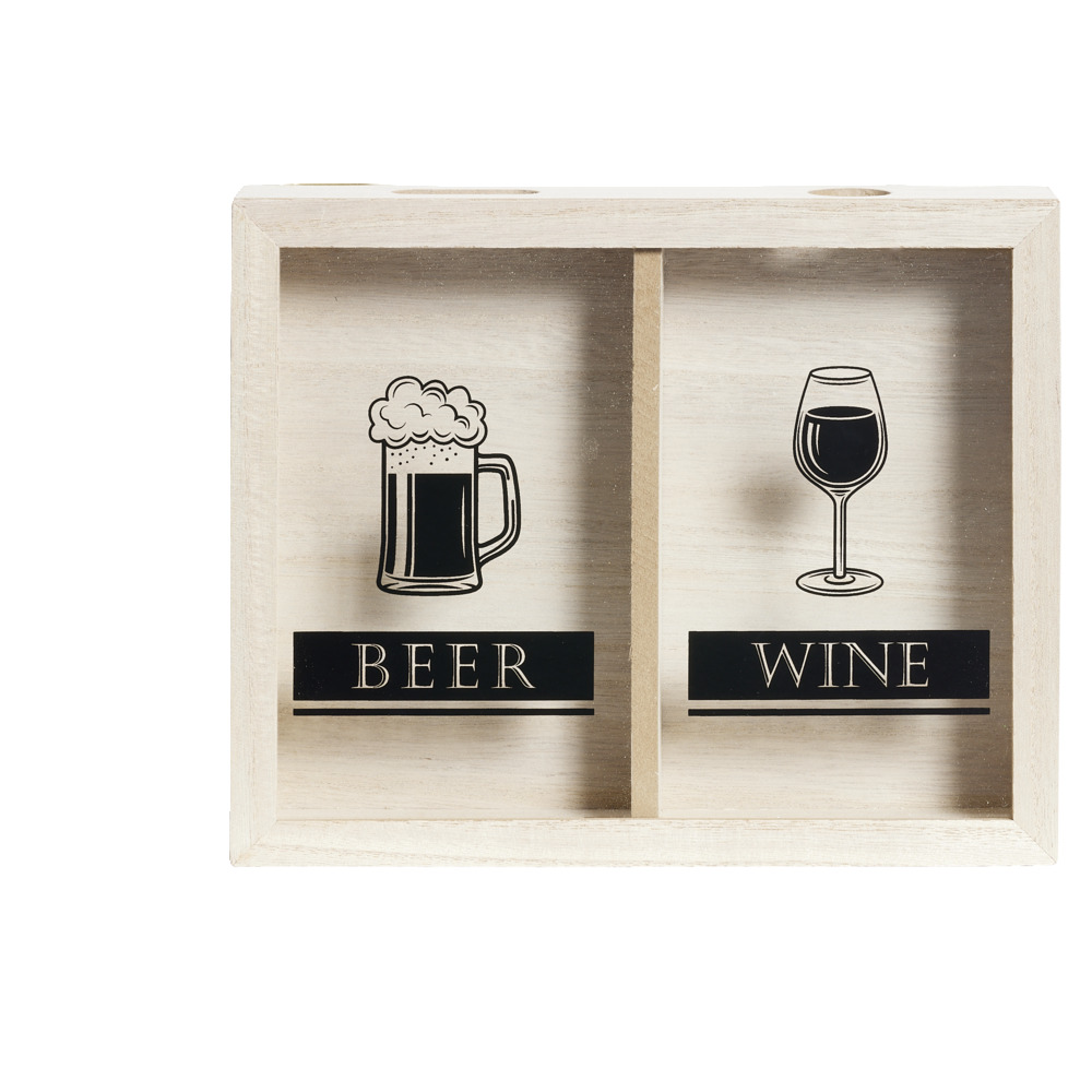 Box for corks and capsules 25x4xH20cm