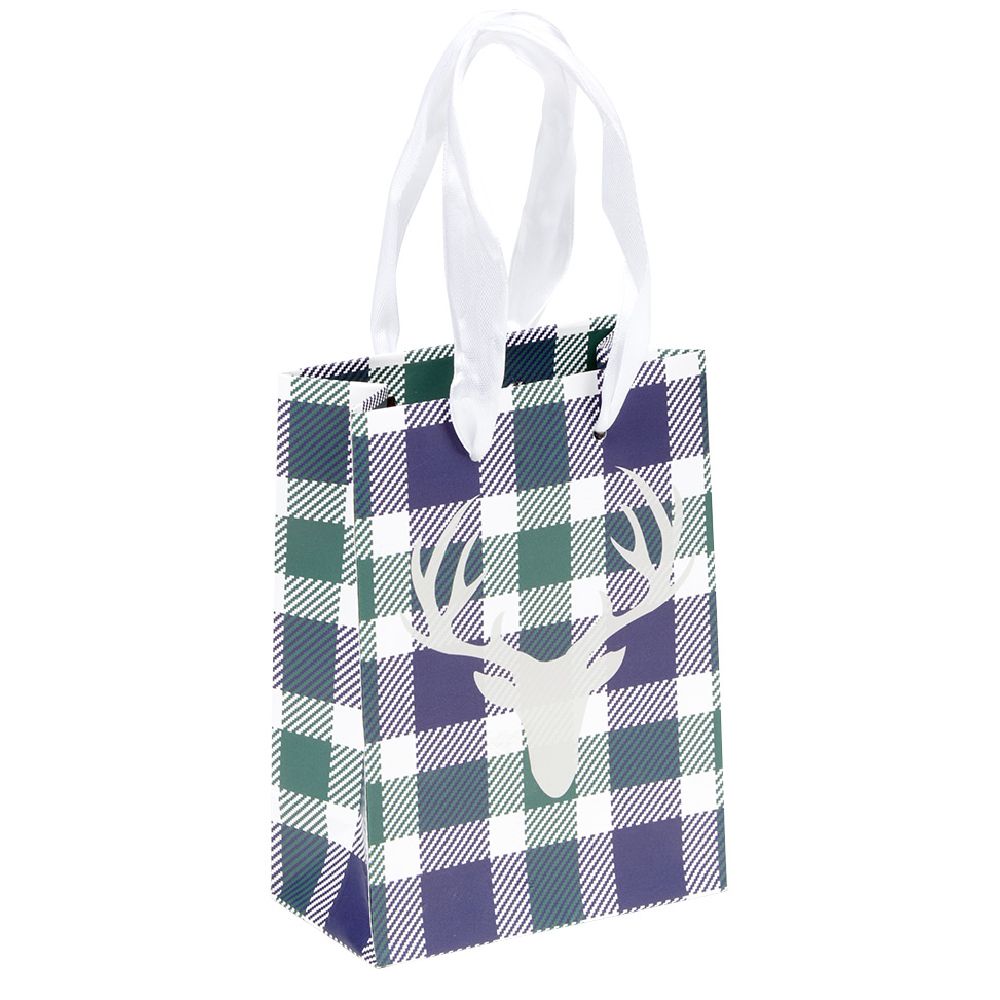 Vintage Christmas gift bag L14X6 cm