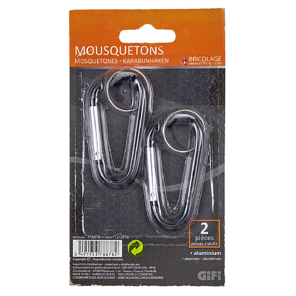 KARABINER ALUMINI