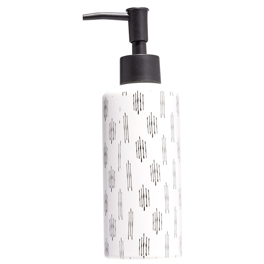 DISPENSER PER SAPUN TE LENGET NGA QERAMIKA Ø6xH15cm | 605206
