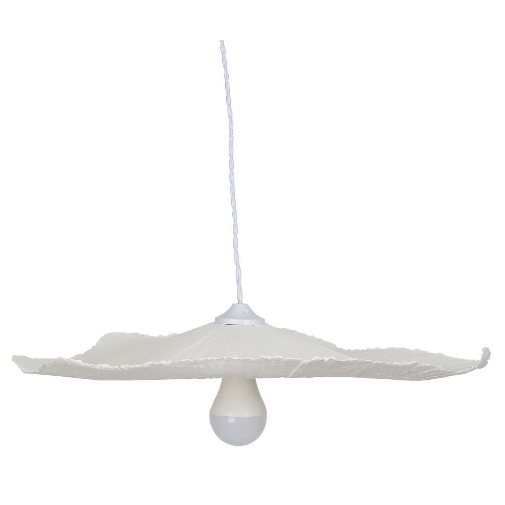 Papier-mâché suspension 60xH120x53cm white