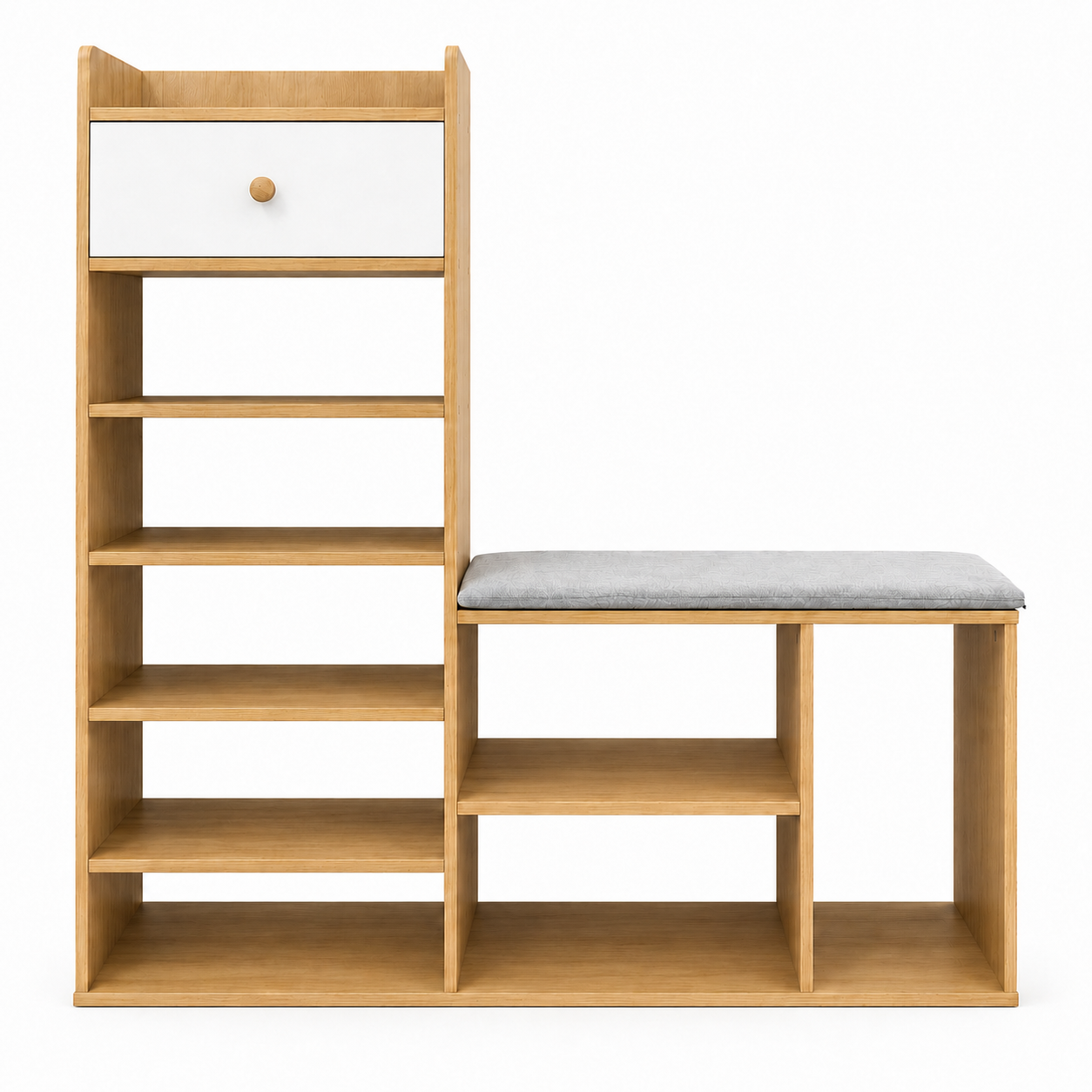 KOMODINE KAFE PER KEPUCE ME 6 NIVELE 105x24x116cm