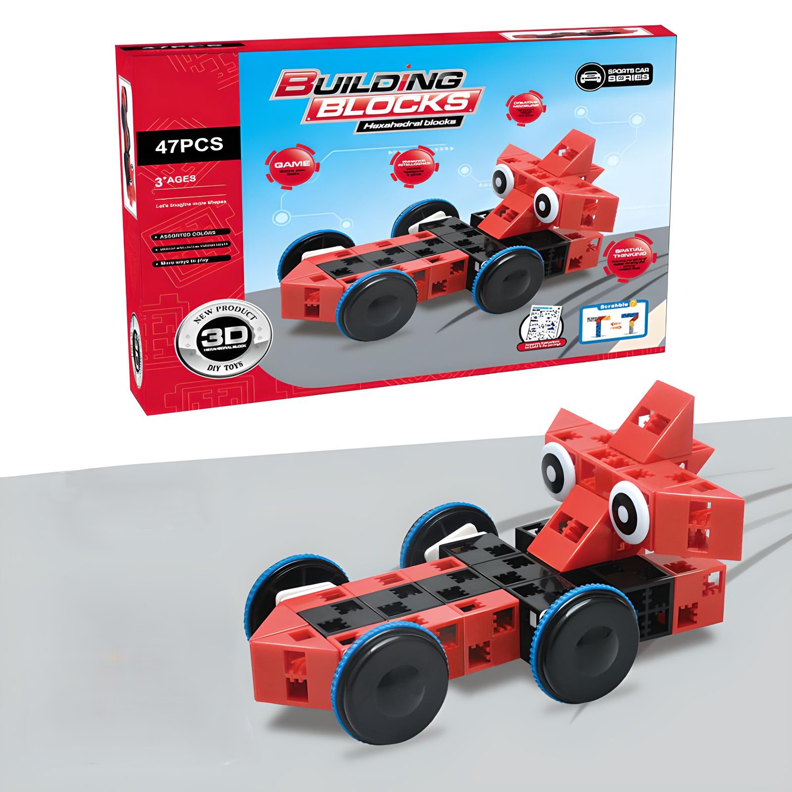 Blloqe ndërtimi – makinë garash