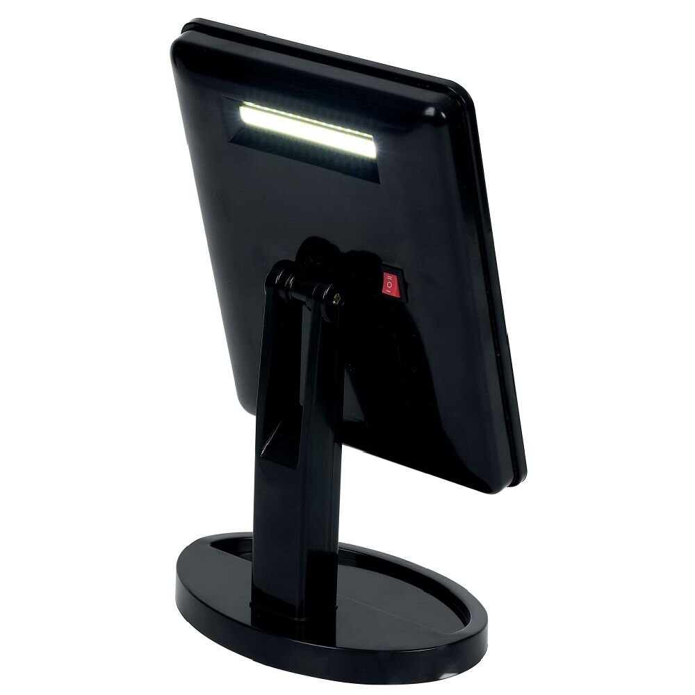 LED mirror to pose 14.5x5.5x23cm black