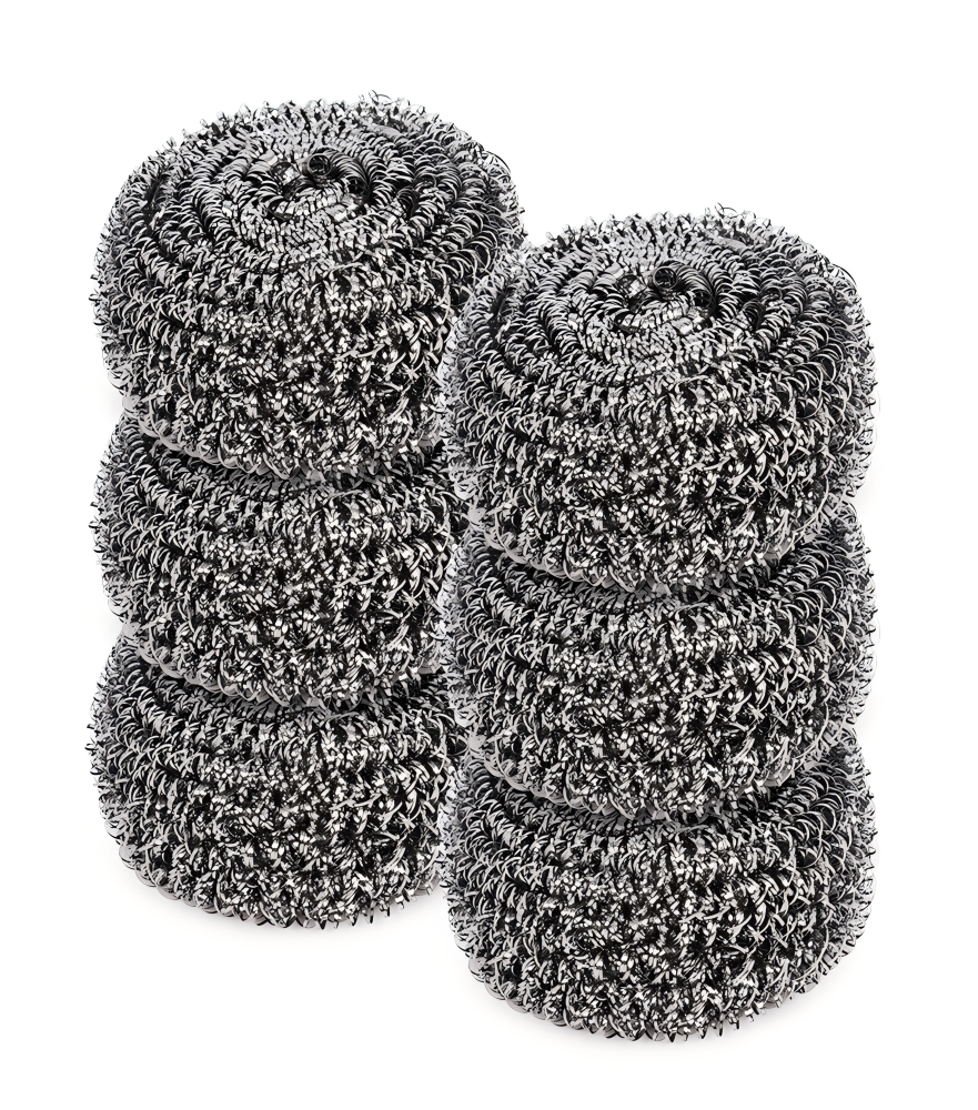 Set me 6 pastrues prej çeliku inox,