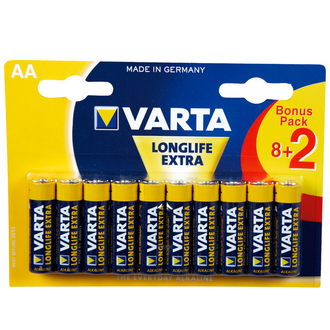 BATERI AA LR6 X10 PILE | 208388
