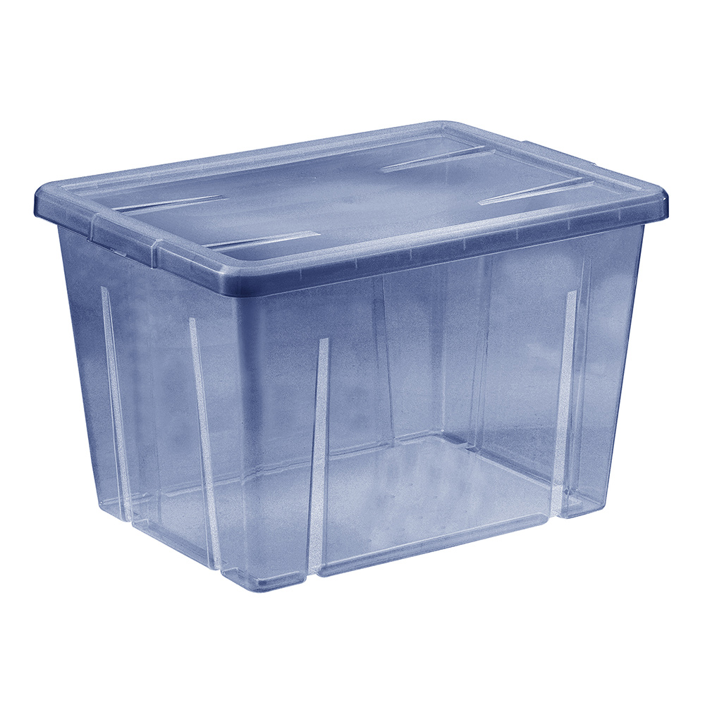 18.8L Blue Plastic Storage Box