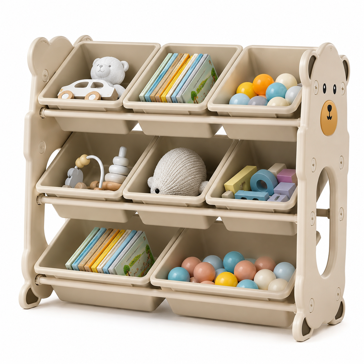 RAFT ORGANIZUES PER LODRA NGA PLASTIKA 67X35.5X64CM