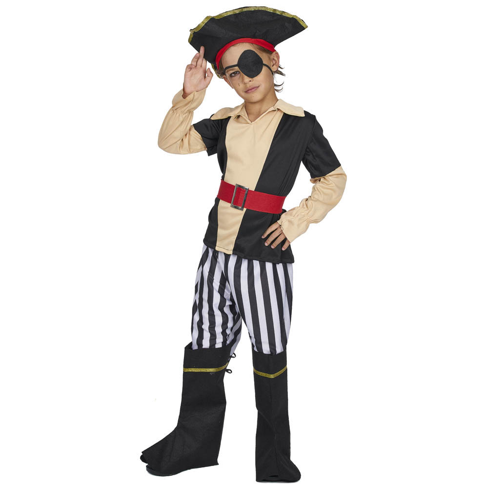 KOSTUM ME MOTIVE PIRATI  PER HALLOWEEN