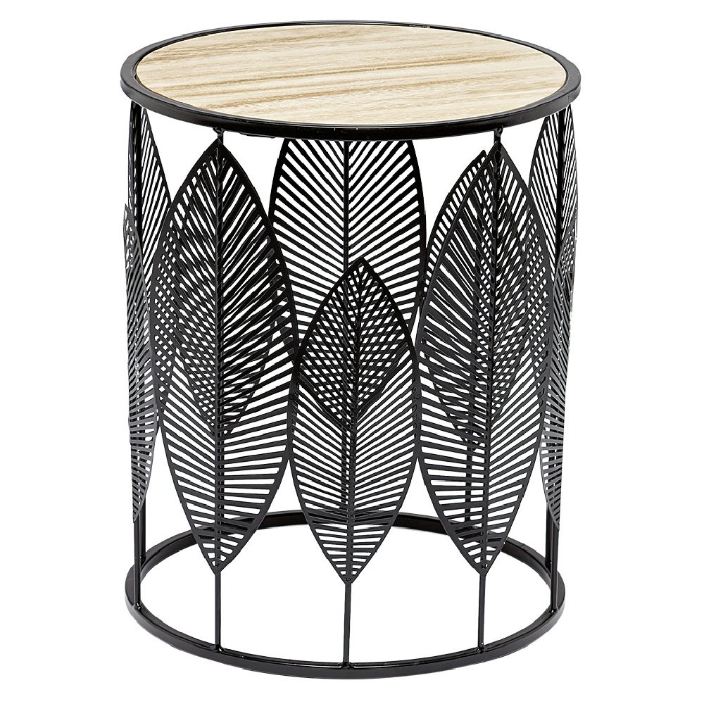 TAVOLINE DITE E RRUMBULLAKET NGA METALI DHE DRURI