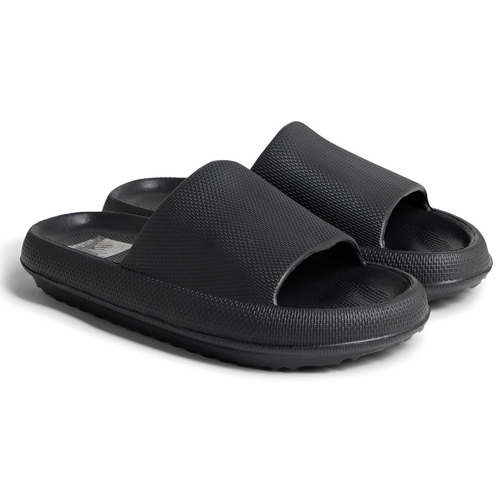 Black rubber sandals 36/37