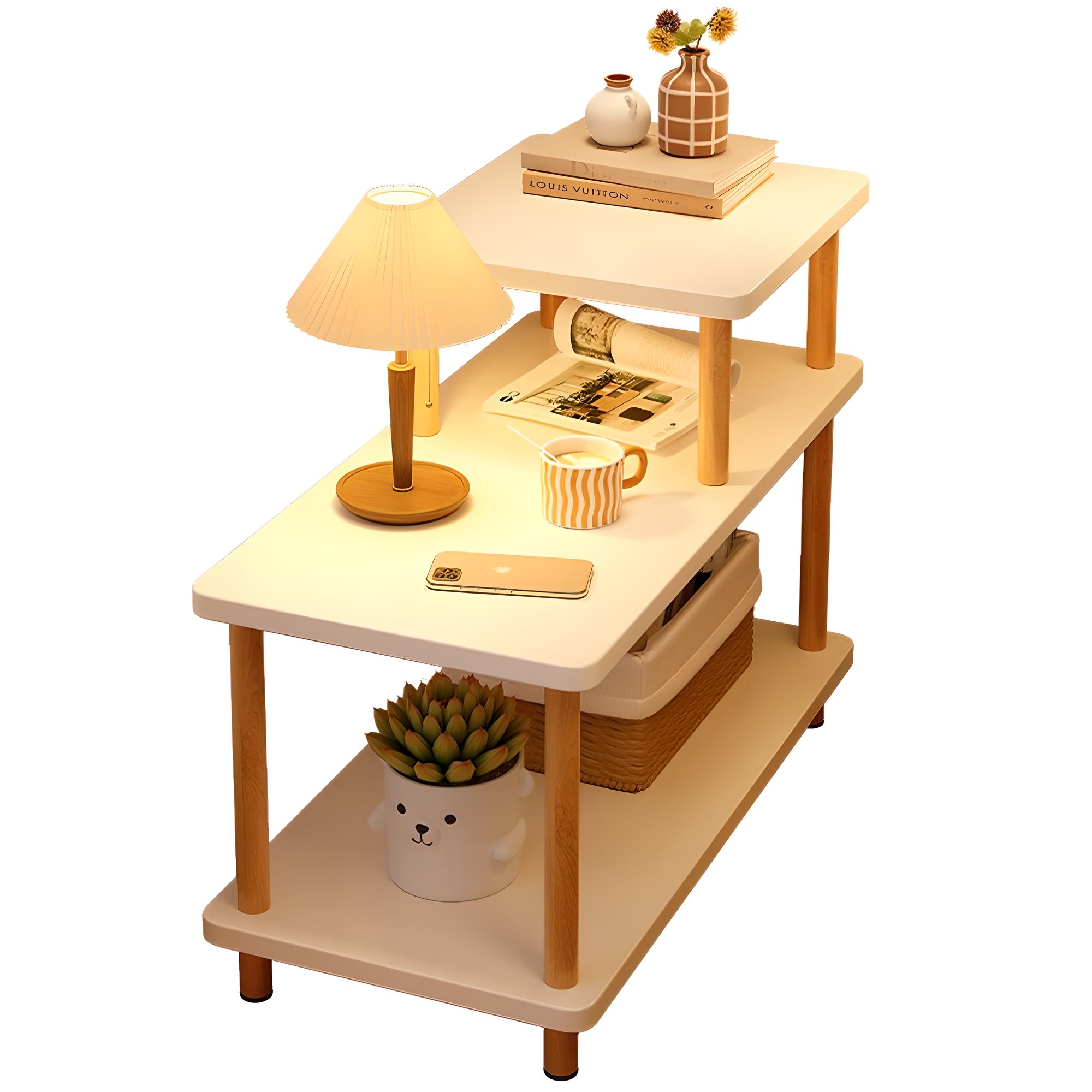 Komodinë me tre nivele