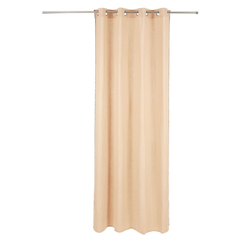 Cotton gauze curtain 130x240cm pink