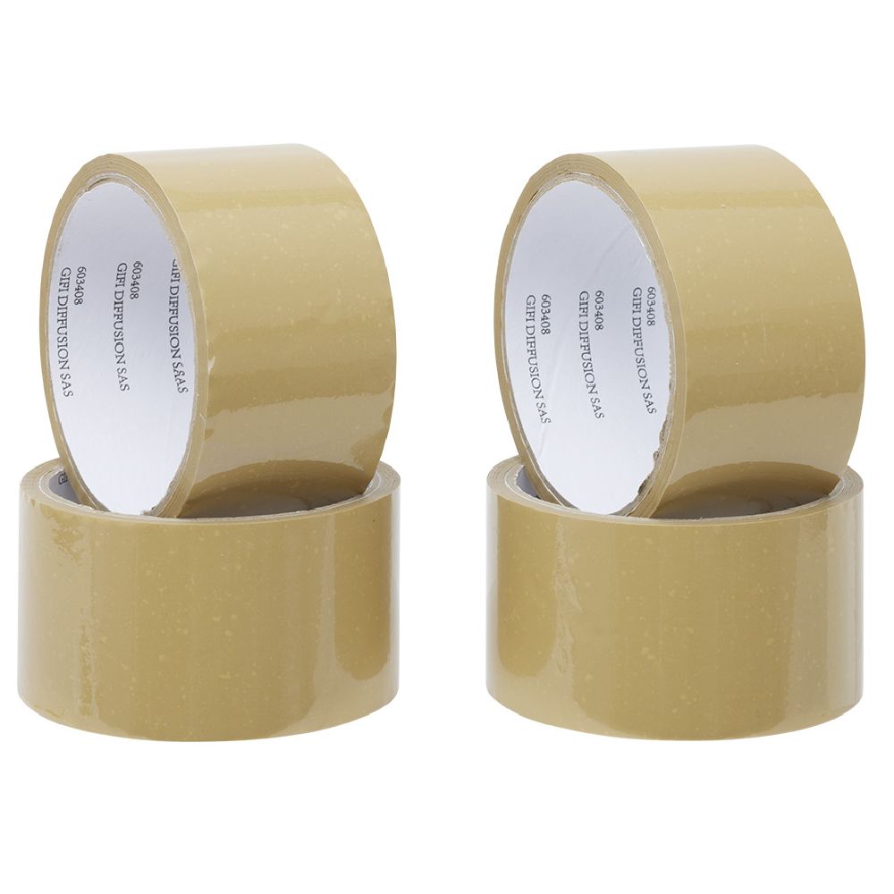 Brown adhesive roller x4