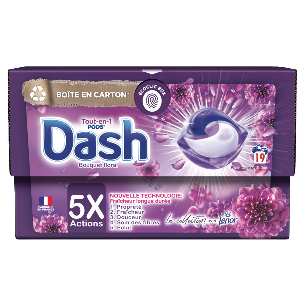 DETERGJENT PER ENE ALL IN 1 19 KAPSULA DASH PODS