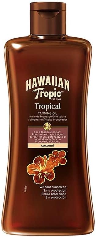 HAWAIIAN TROPIC TANNING OIL 0 200ML