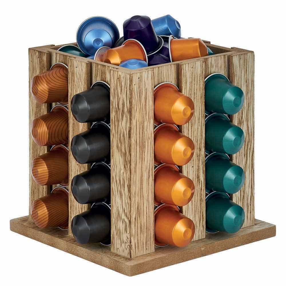 MBAJTËSE E KAPSULAVE TE KAFES NGA DRURI