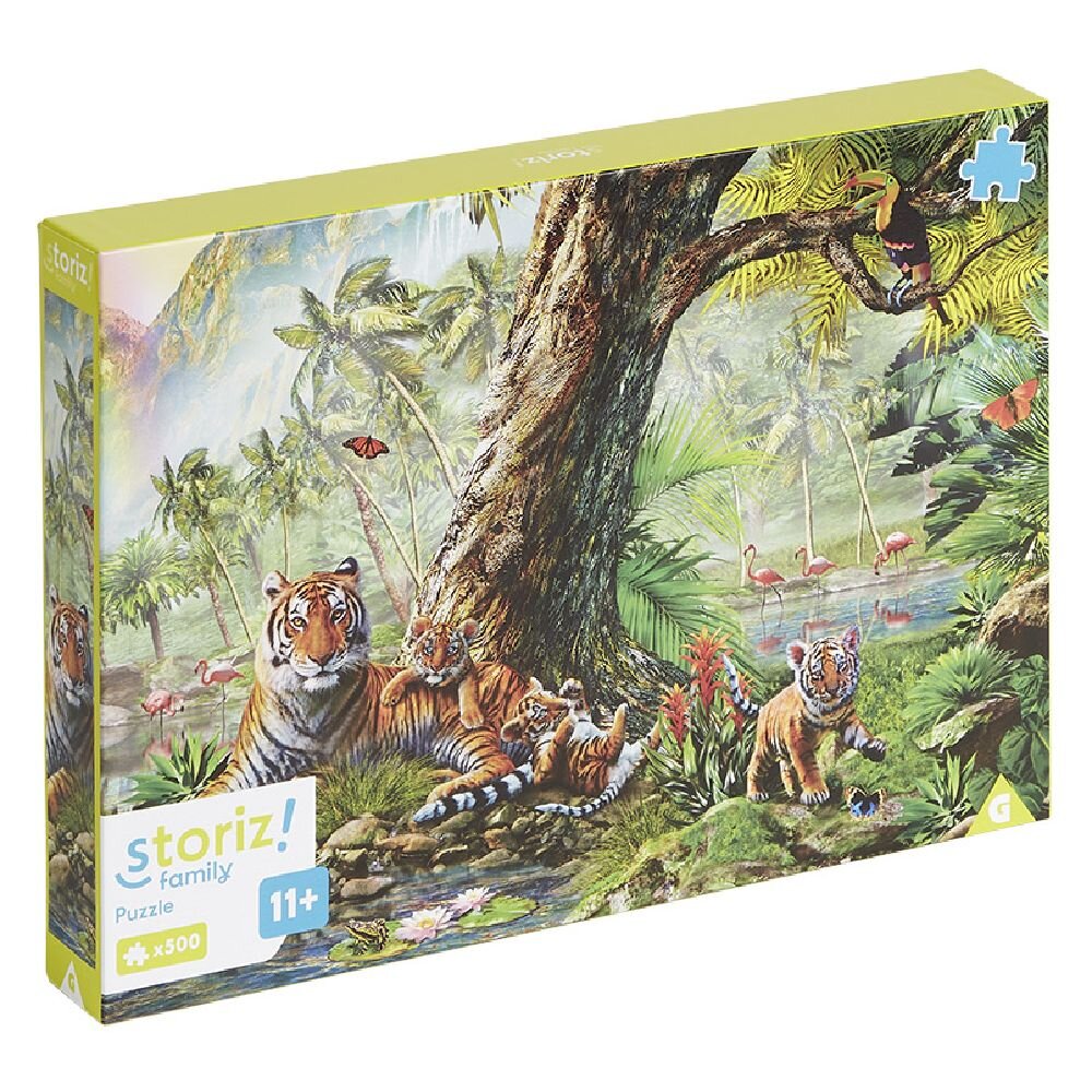 LODER ENIGME 500 COPË FLORA DHE FAUNA NË XHUNGËL