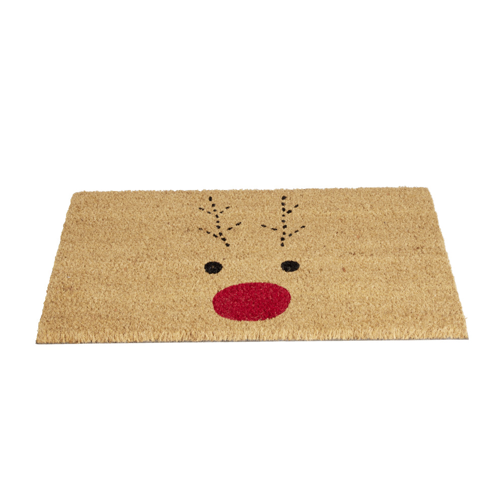 Coconut mat with Christmas motif 40x60cm - 2 models