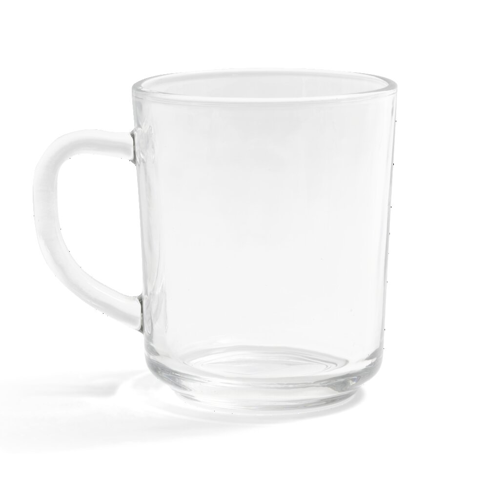 23cl transparent glass cup