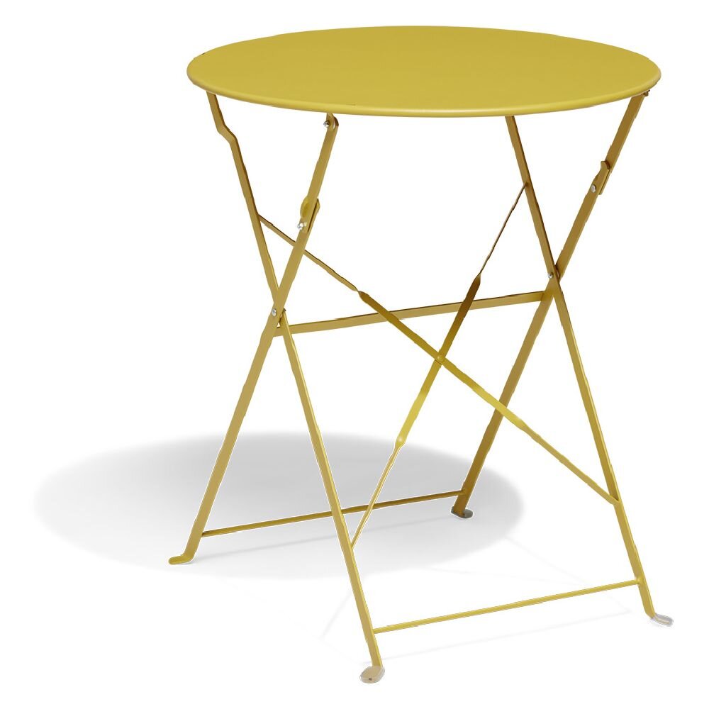 TAVOLINE E RRUMBULLAKET RIO BLU 4025C 60X70CM NGA METALI