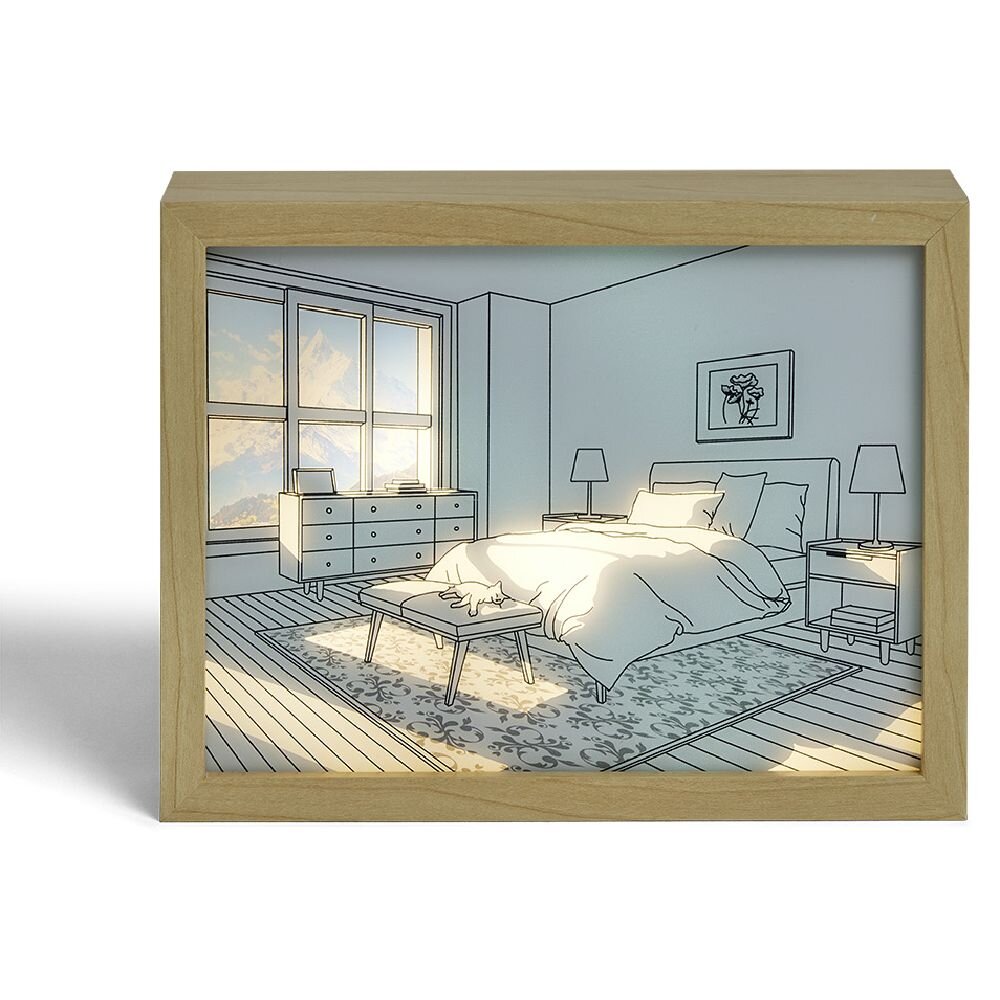 PIKTURE ME NDRIQIM ED 22X17CM