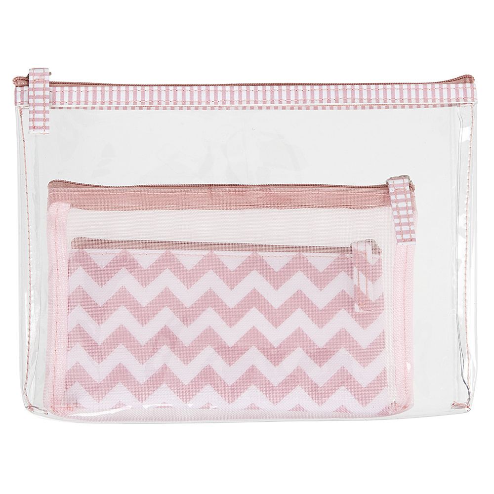 KUTI PER MAKE UP X3 NGA PVC L23/19/16CM