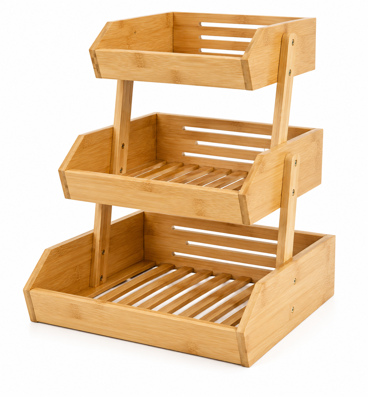RAFT ME 3 NIVELE PER FRUTA DHE PERIME 36X30X39.5CM