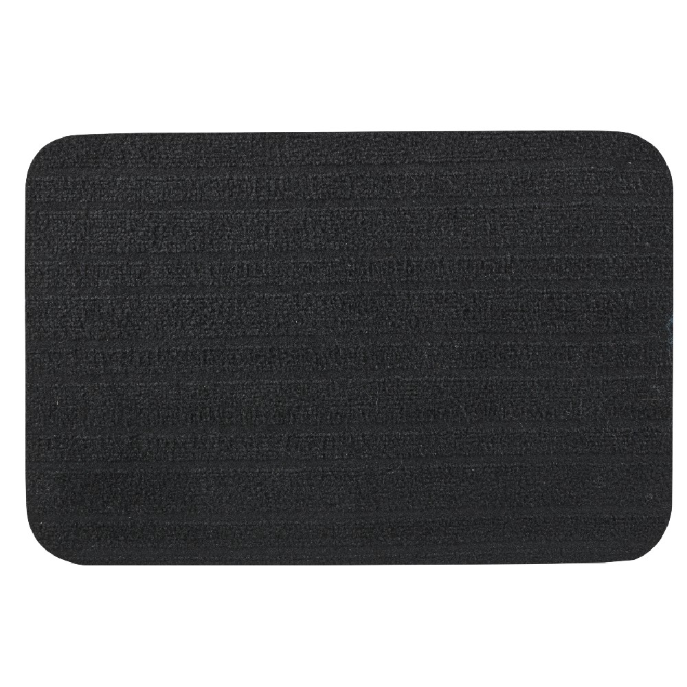 Black doormat