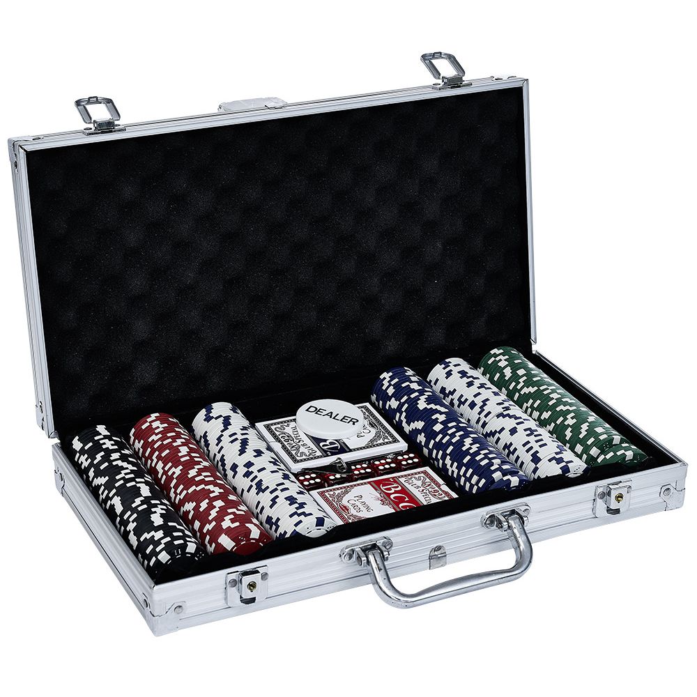 300 Chip Aluminum Poker Case