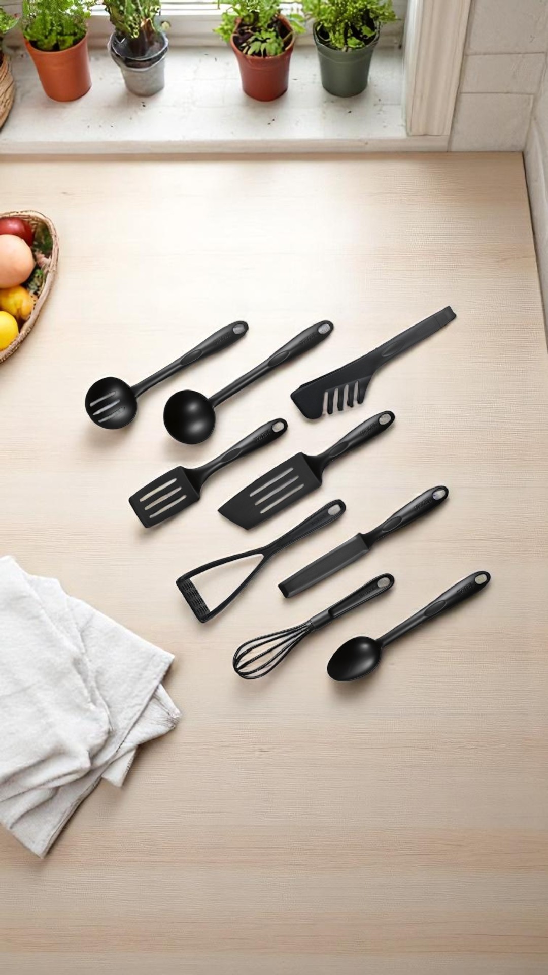 Set 9 aksesorë kuzhine Tefal